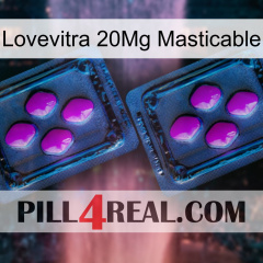 Lovevitra Chewable 20Mg 03